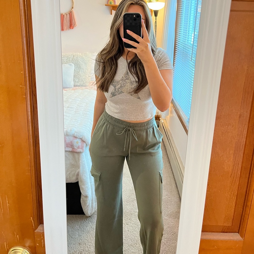 Green Cargo Pants